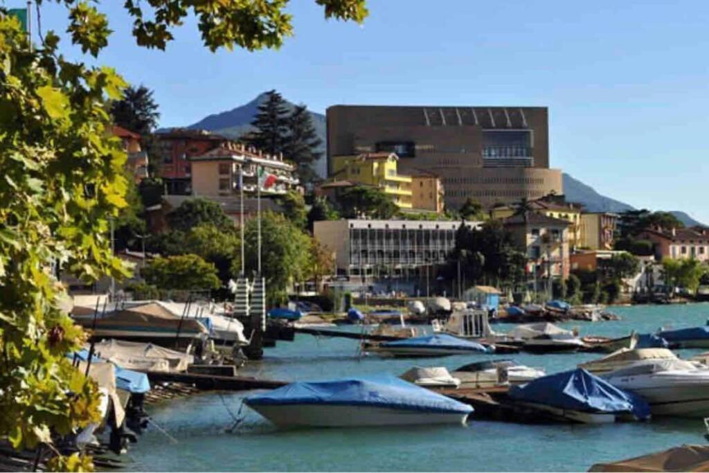 villa lac Campione dʼItalia Exterior foto